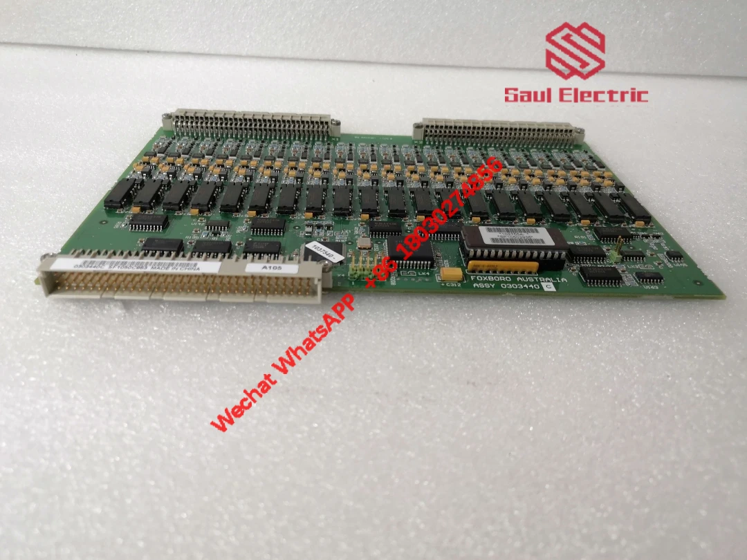 FOXBORO 0399071D 0303440C+0303443B Industrial Control Module