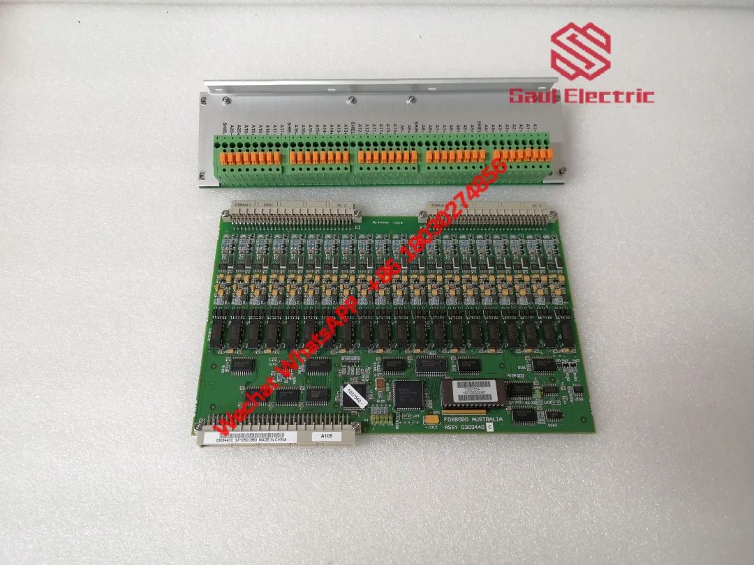 FOXBORO 0399071D 0303440C+0303443B Industrial Control Module
