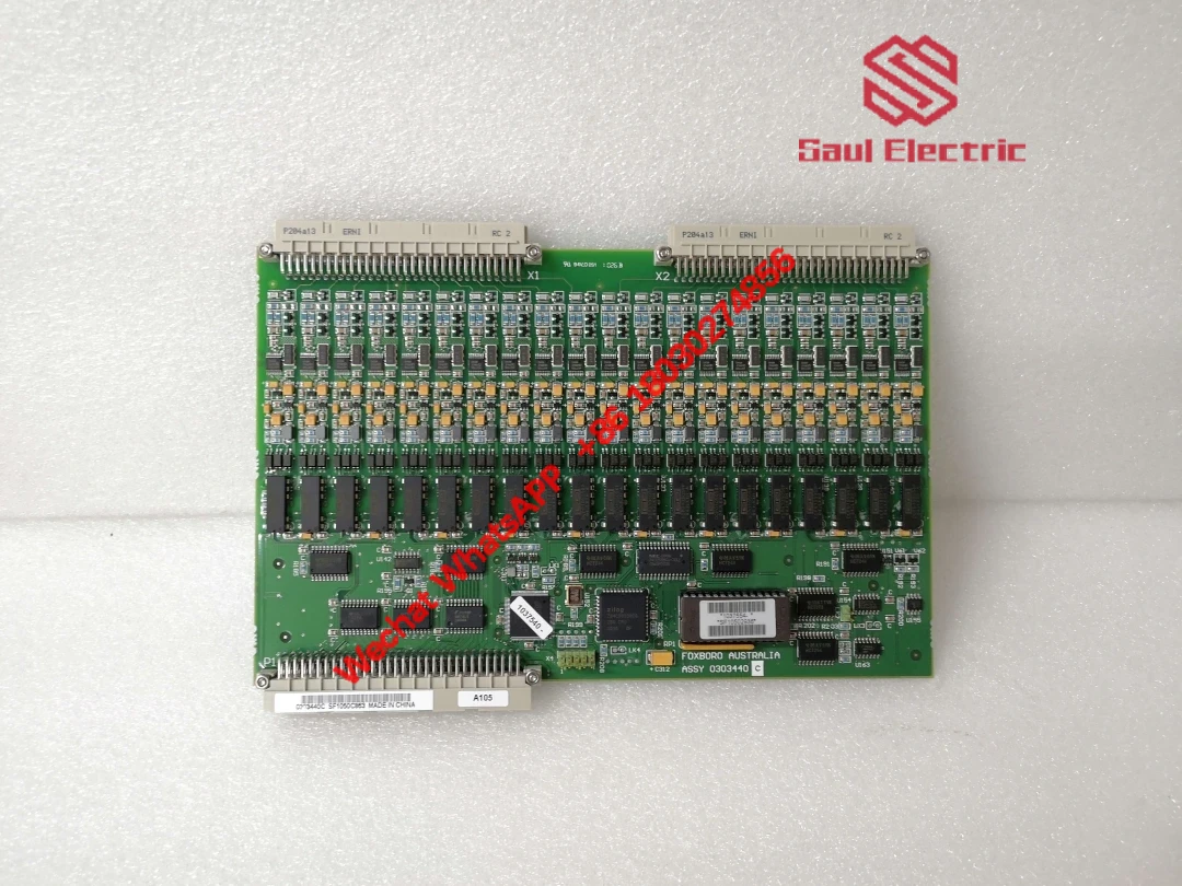 FOXBORO 0399071D 0303440C+0303443B Industrial Control Module