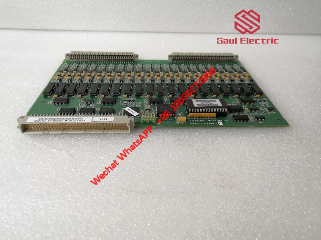FOXBORO 0399085B 0303440C+0303458A Control Card Module