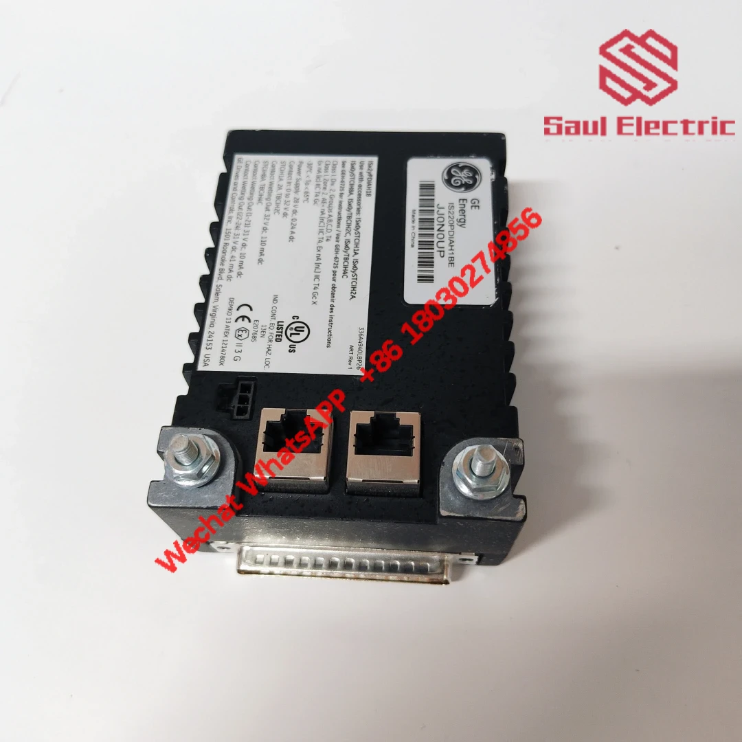 GE IS220PDIAH1BE 336A5026ADP4 Industrial Control Module