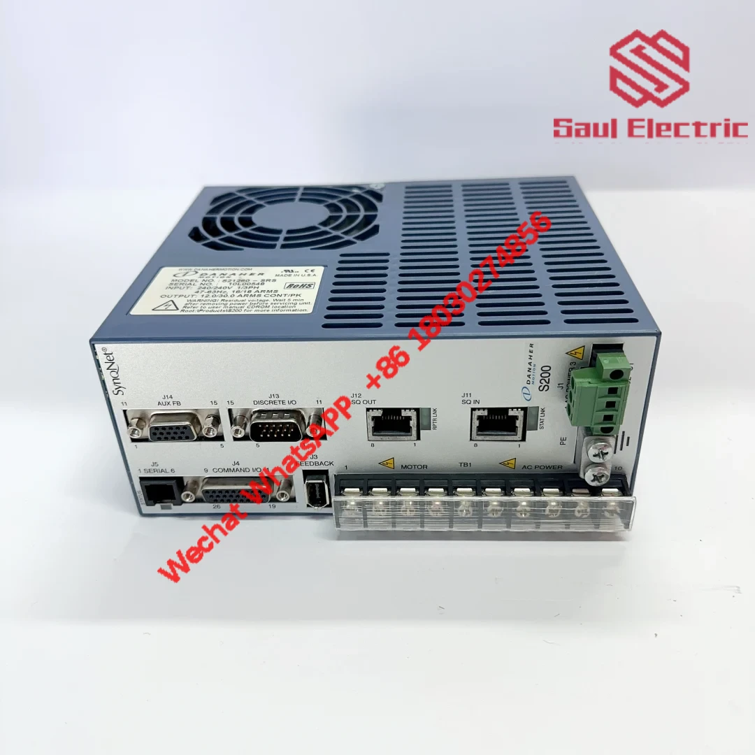 Danaher S21260-SRS High-Performance Industrial Servo Drive Module
