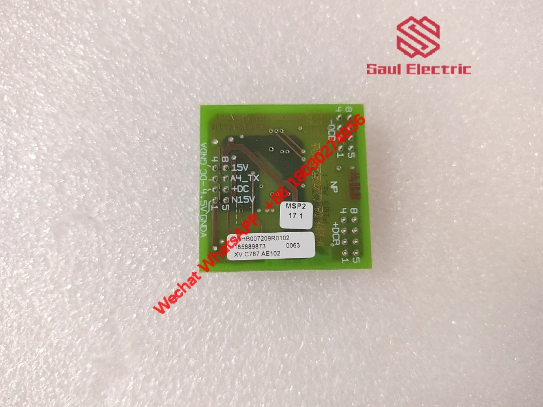 ABB XVC767AE102/3BHB007209R0102 Industrial Control Module