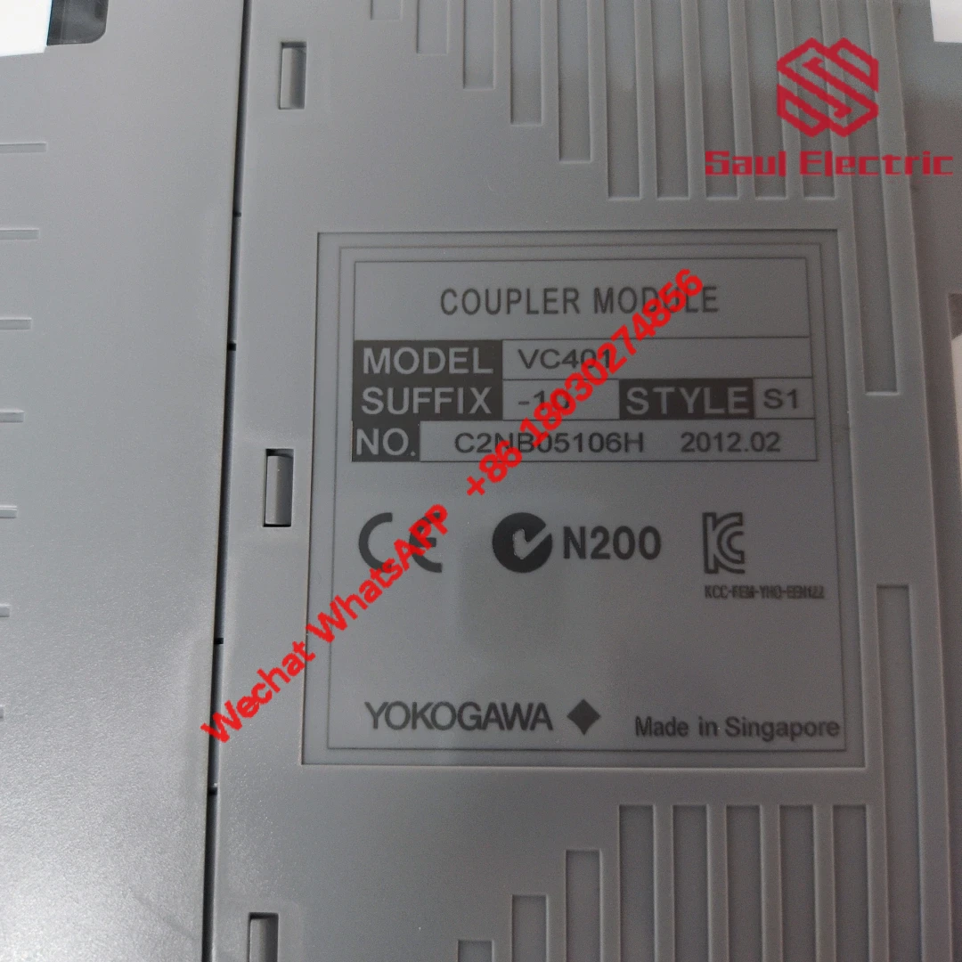 Yokogawa VC401-10: Industrial Control Module for Precision Automation