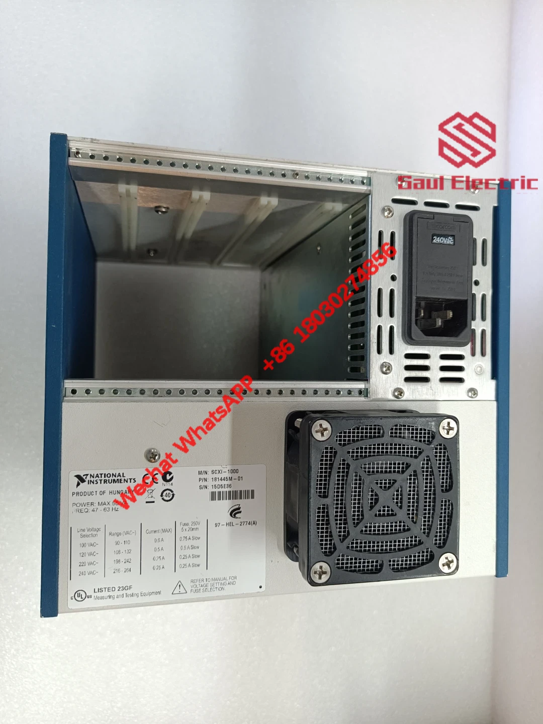 National Instruments SCXI-1000 Signal Conditioning Module