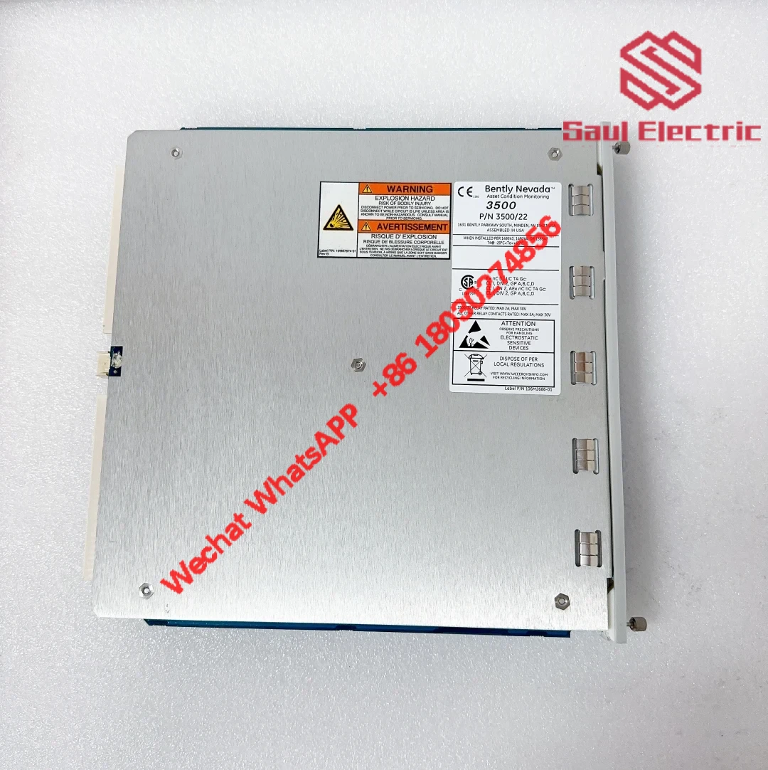 BENTLY 3500/22M 288055-01 Industrial Control Module