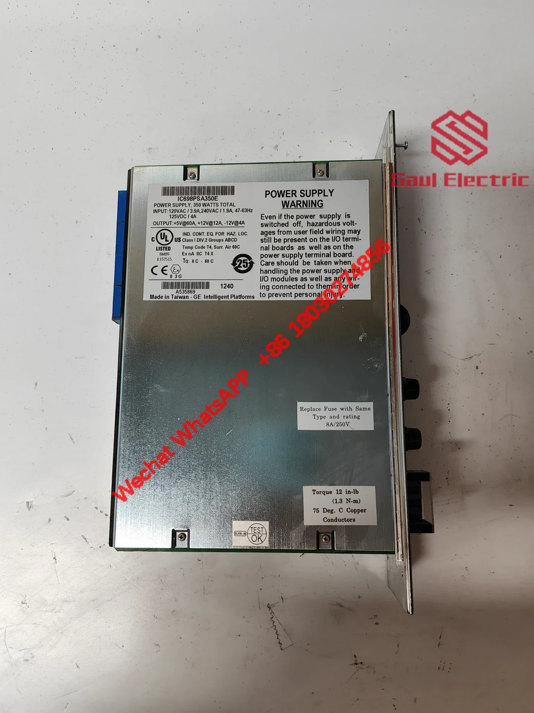 GE IC698PSA350E, Advanced Power Supply Module for Industrial Automation